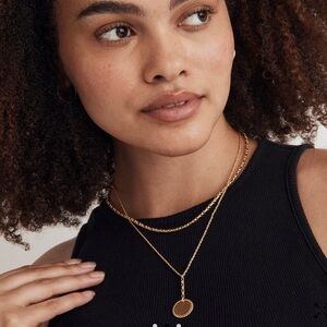 Madewell 3 Piece Lariat Necklace Set